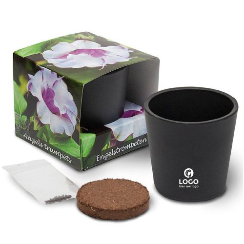 Ceramic jar with unique seeds - Image 2